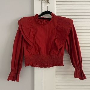 Brand New Zara Poplin Shirt